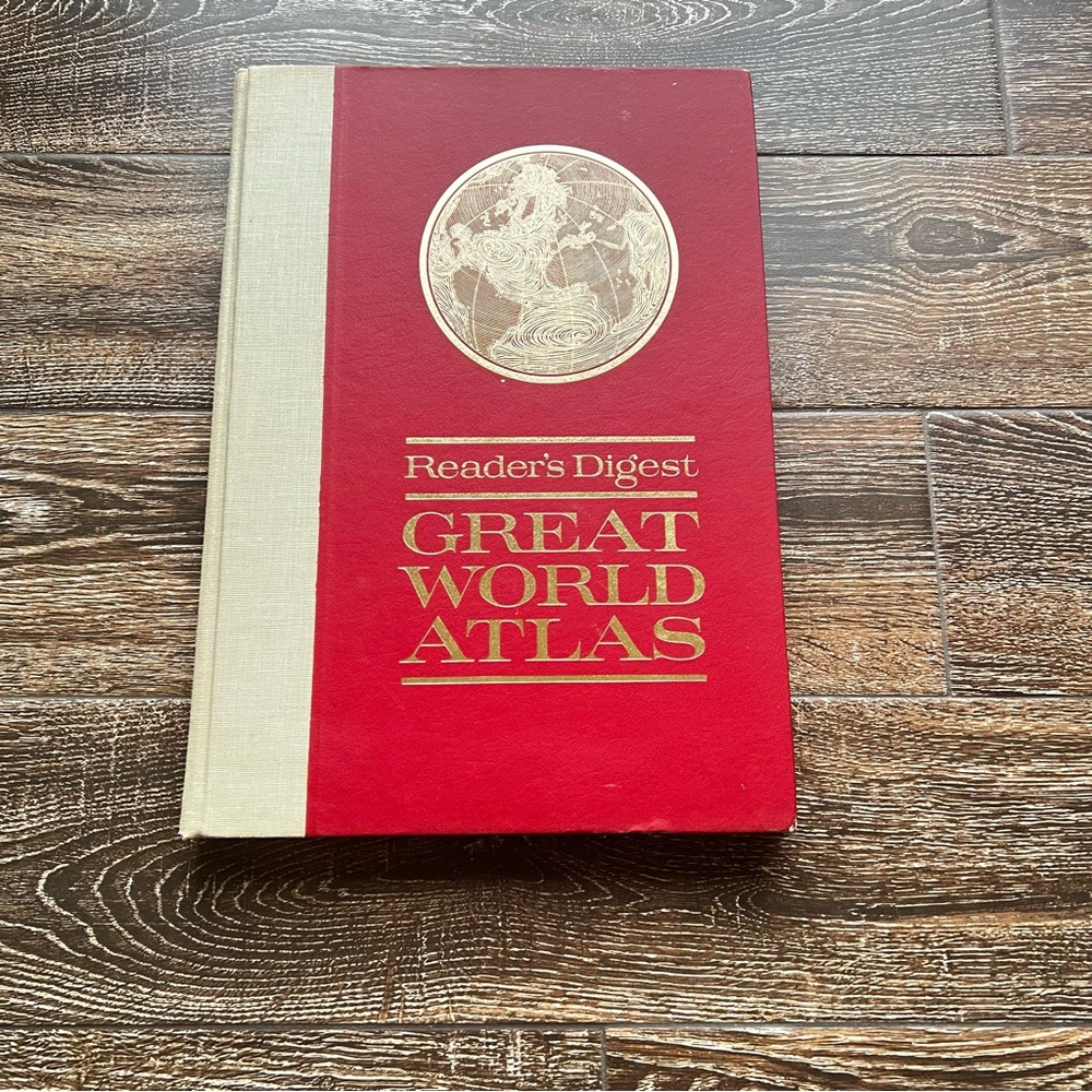 READERS DIGEST GREAT WORLD ATLAST 1963